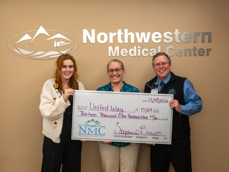 Check presentation for 2025 United Way Campaign